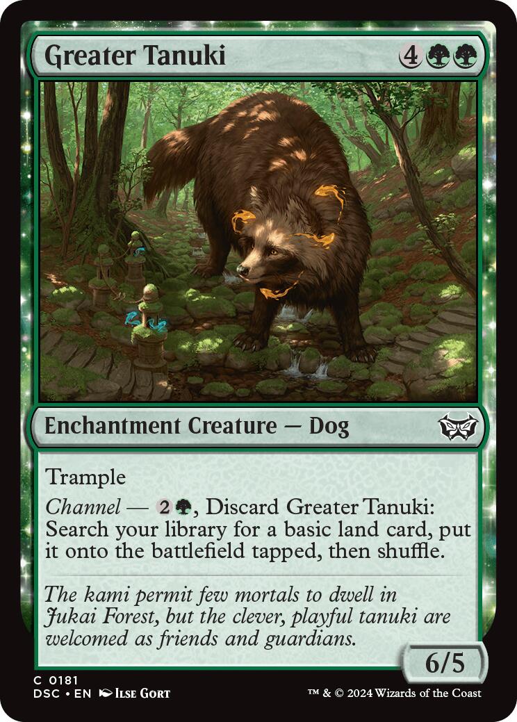 Greater Tanuki [Duskmourn: House of Horror Commander] | Exor Games Dartmouth