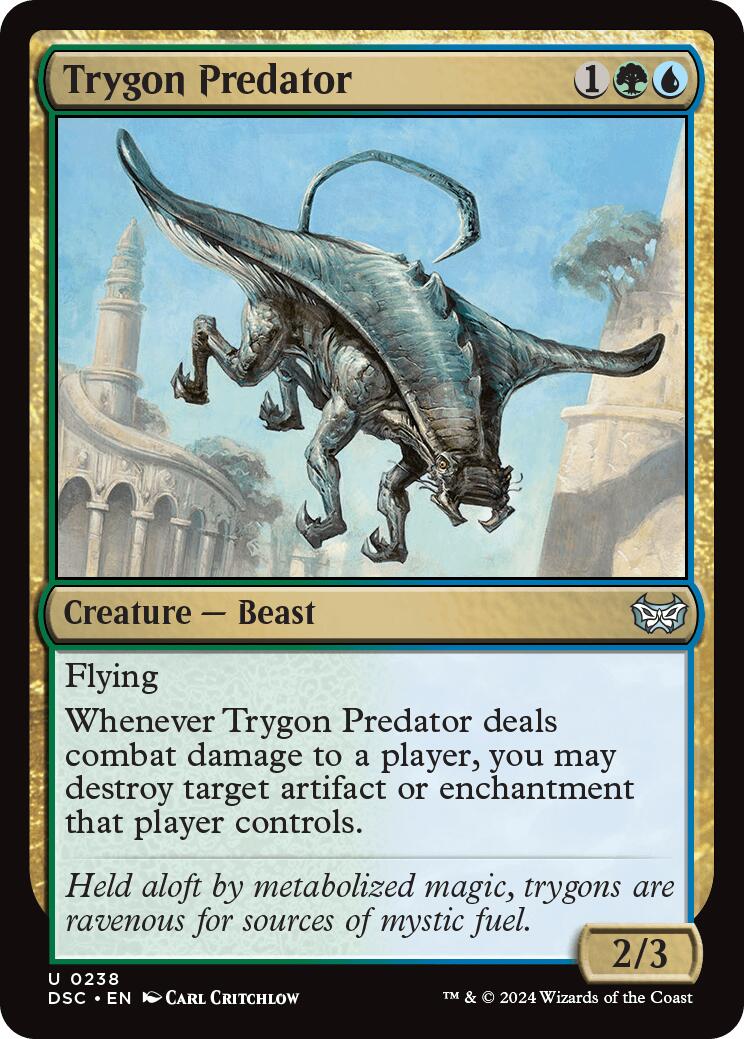 Trygon Predator [Duskmourn: House of Horror Commander] | Exor Games Dartmouth