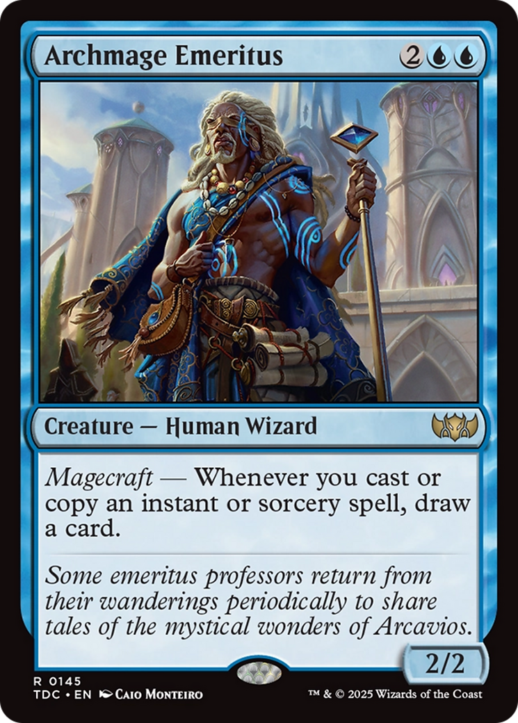 Archmage Emeritus [Tarkir: Dragonstorm Commander] | Exor Games Dartmouth