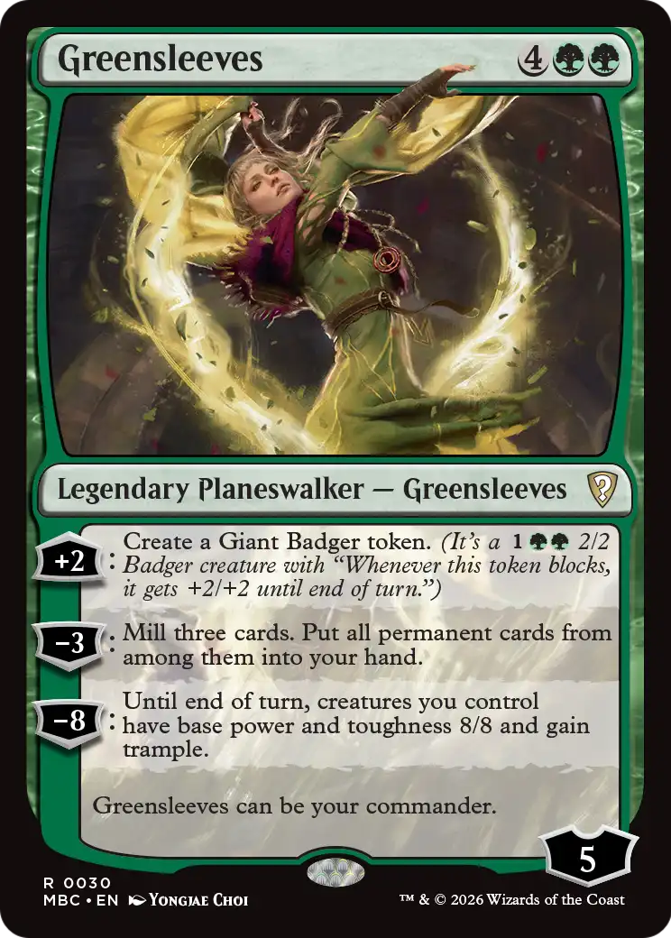 Greensleeves [Mystery Booster: Commander Edition] | Exor Games Dartmouth