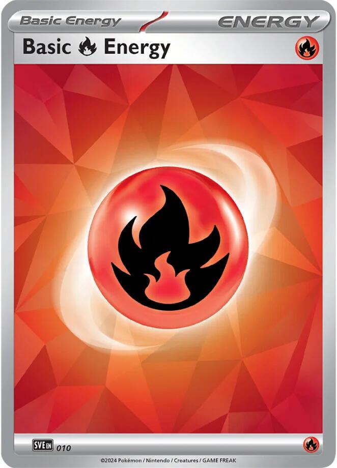 Basic Fire Energy (010)(Holo) [Scarlet & Violet: Stellar Crown] | Exor Games Dartmouth