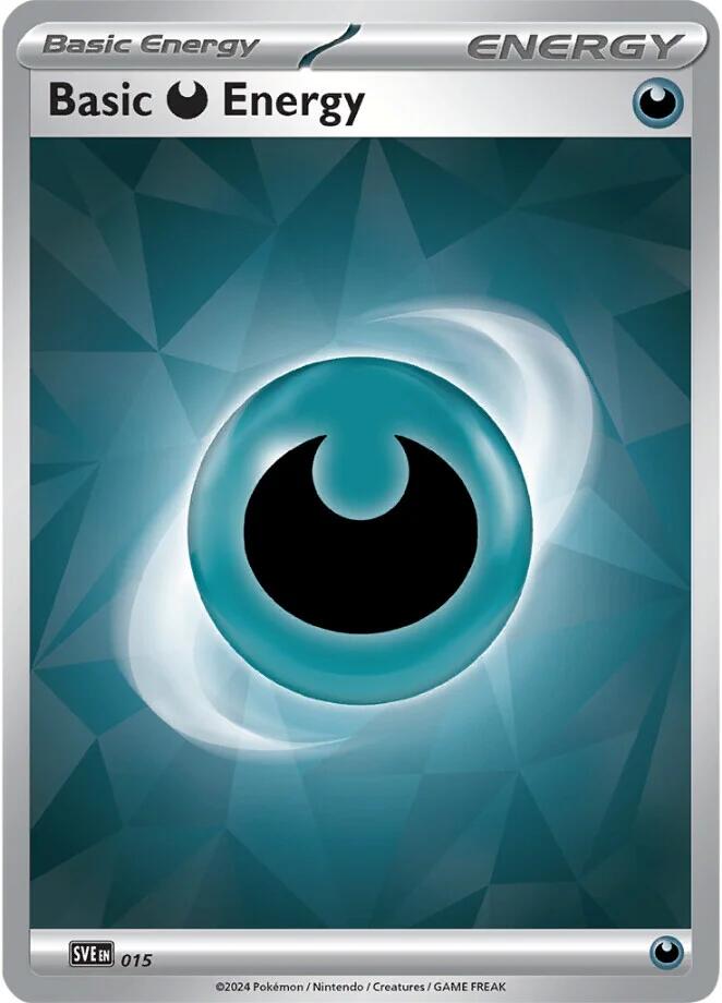 Basic Darkness Energy (015)(Holo) [Scarlet & Violet: Stellar Crown] | Exor Games Dartmouth