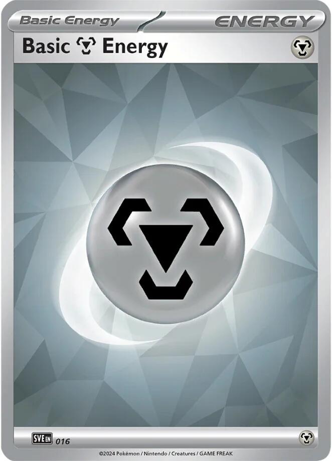 Basic Metal Energy (016)(Holo) [Scarlet & Violet: Stellar Crown] | Exor Games Dartmouth