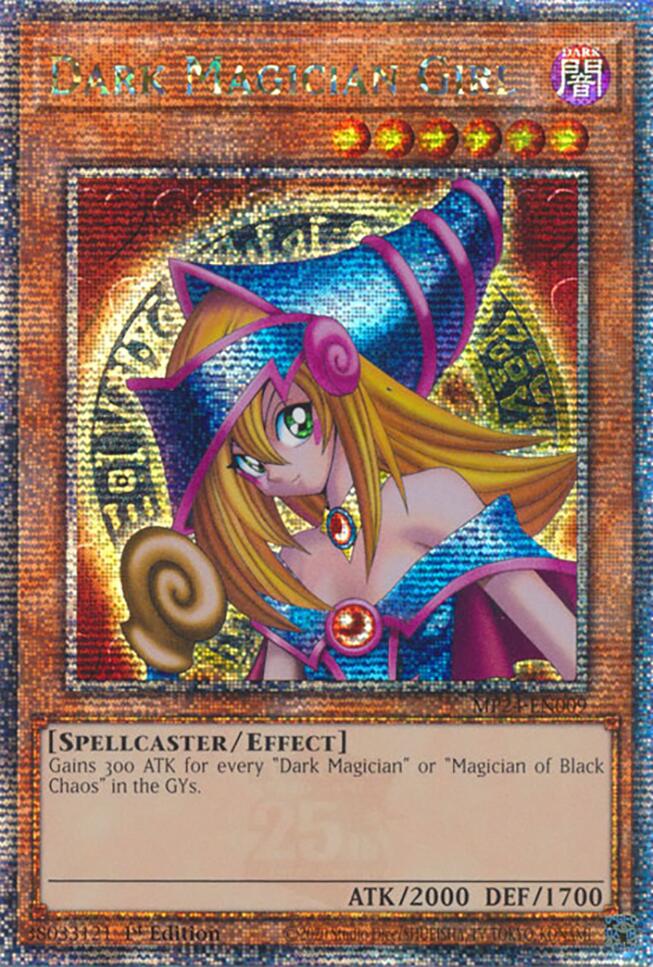 Dark Magician Girl [MP24-EN009] Quarter Century Secret Rare | Exor Games Dartmouth