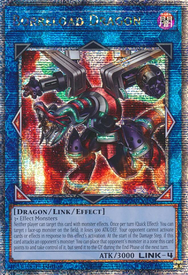 Borreload Dragon (Alternate Art) [MP24-EN048] Quarter Century Secret Rare | Exor Games Dartmouth