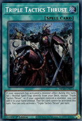 Triple Tactics Thrust [MP24-EN073] Prismatic Secret Rare | Exor Games Dartmouth