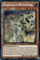 Mannadium Riumheart [MP24-EN079] Prismatic Secret Rare | Exor Games Dartmouth