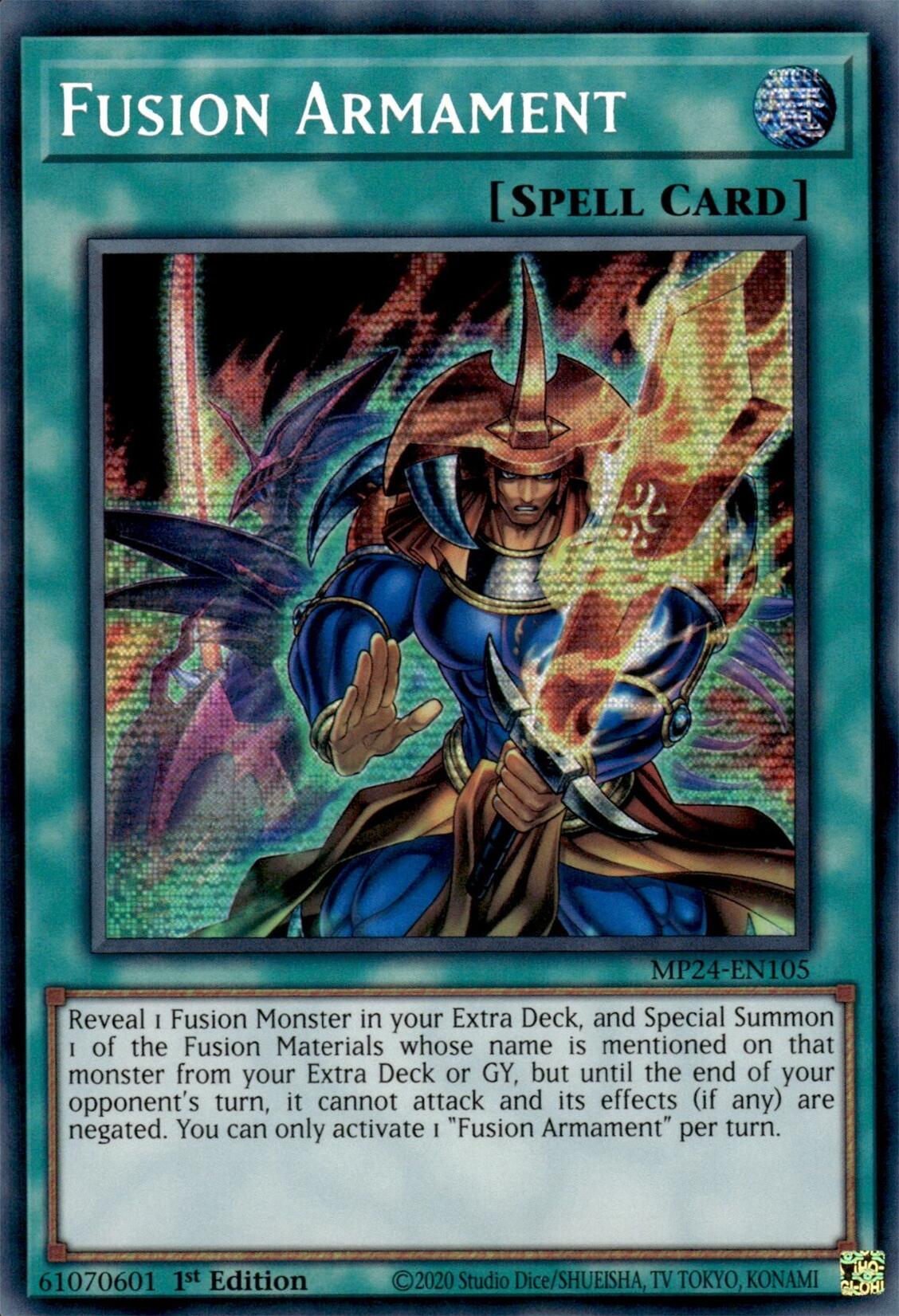 Fusion Armament [MP24-EN105] Prismatic Secret Rare | Exor Games Dartmouth