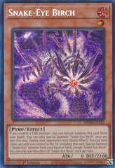 Snake-Eye Birch [MP24-EN112] Prismatic Secret Rare | Exor Games Dartmouth