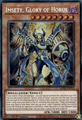 Imsety, Glory of Horus [MP24-EN114] Prismatic Secret Rare | Exor Games Dartmouth