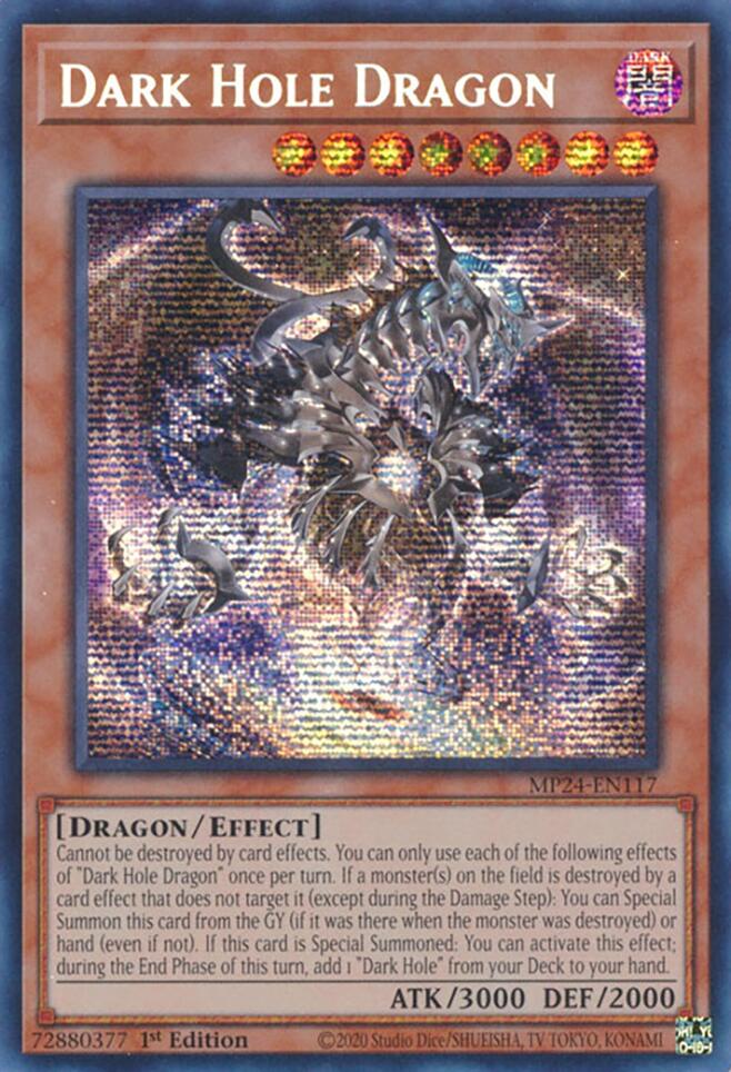 Dark Hole Dragon [MP24-EN117] Prismatic Secret Rare | Exor Games Dartmouth