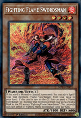 Fighting Flame Swordsman [MP24-EN132] Prismatic Secret Rare | Exor Games Dartmouth