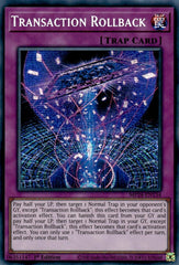 Transaction Rollback [MP24-EN134] Prismatic Secret Rare | Exor Games Dartmouth