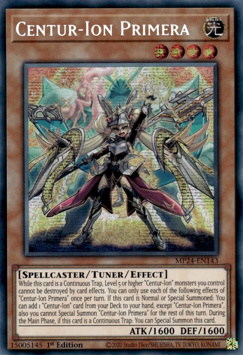 Centur-Ion Primera [MP24-EN143] Prismatic Secret Rare | Exor Games Dartmouth