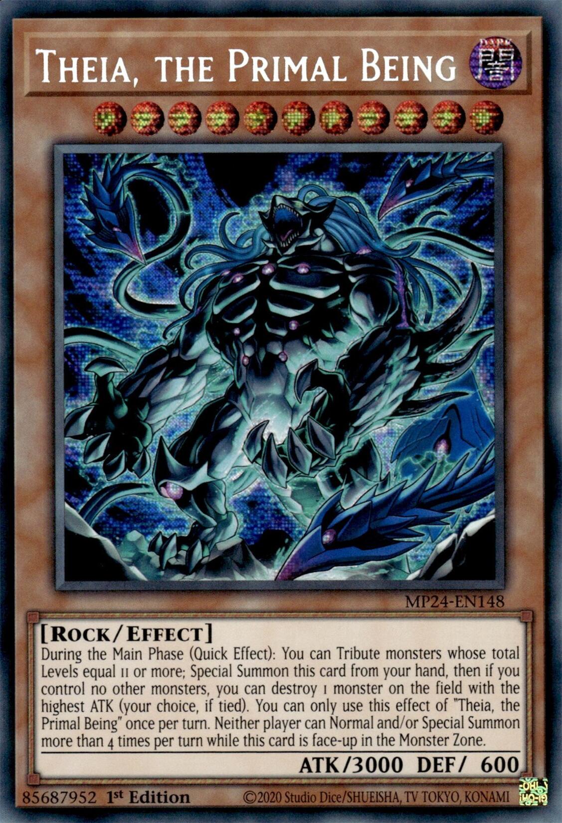 Theia, the Primal Being [MP24-EN148] Prismatic Secret Rare | Exor Games Dartmouth