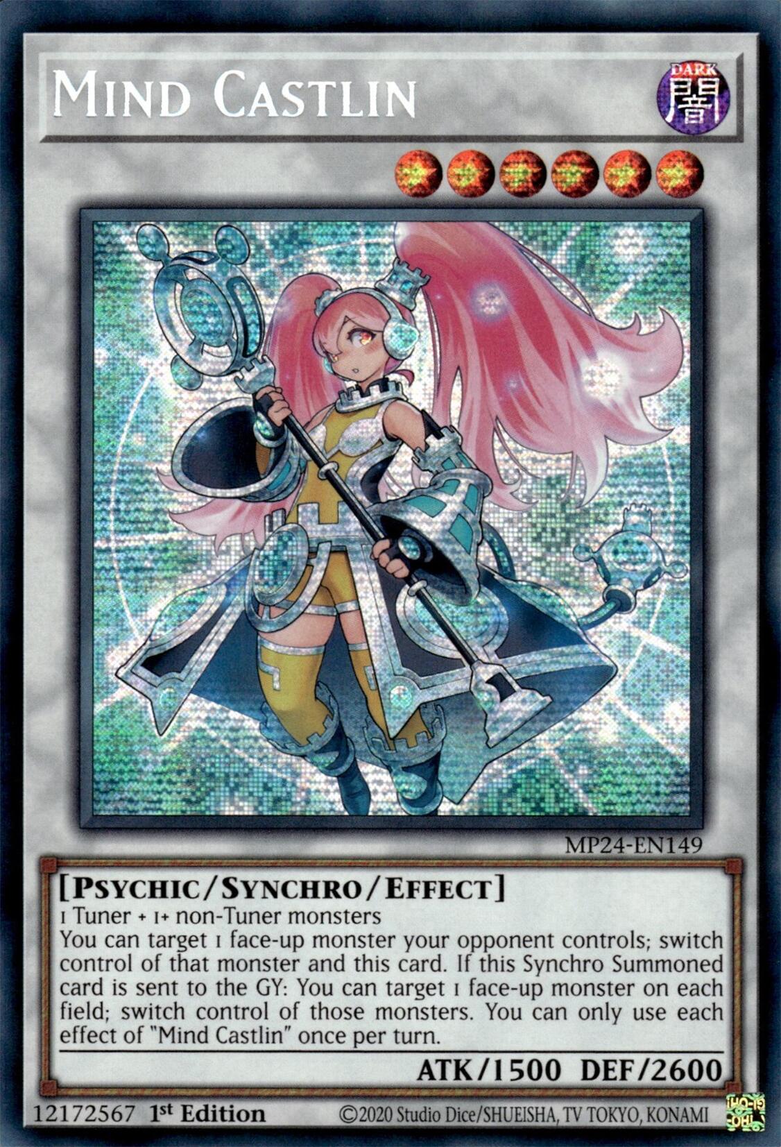 Mind Castlin [MP24-EN149] Prismatic Secret Rare | Exor Games Dartmouth