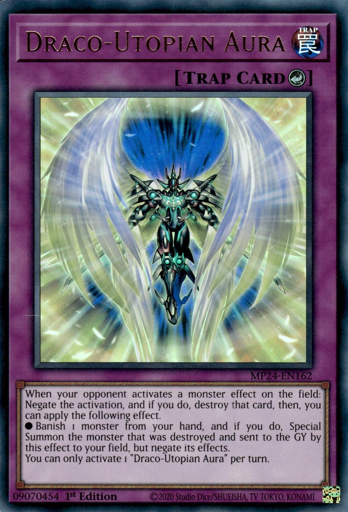 Draco-Utopian Aura [MP24-EN162] Ultra Rare | Exor Games Dartmouth