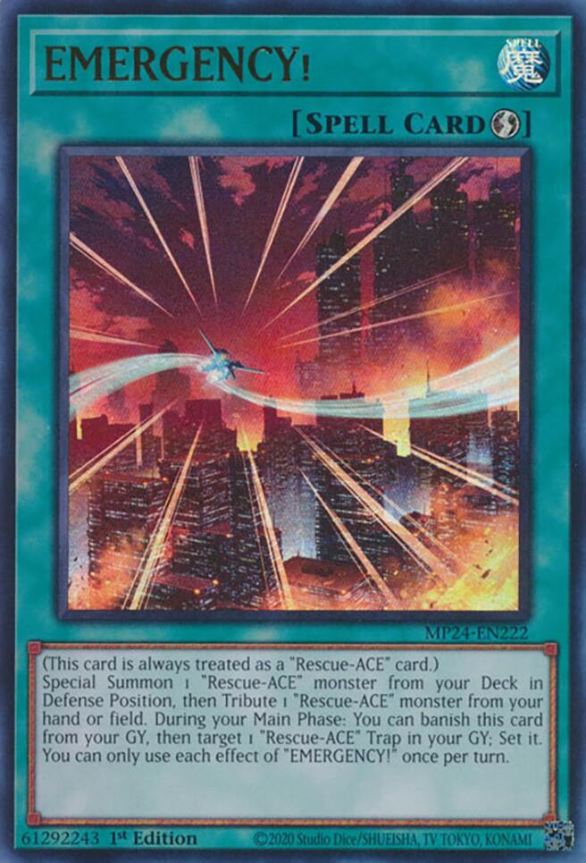 EMERGENCY! [MP24-EN222] Ultra Rare | Exor Games Dartmouth