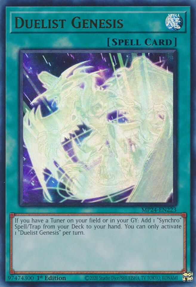 Duelist Genesis [MP24-EN223] Ultra Rare | Exor Games Dartmouth