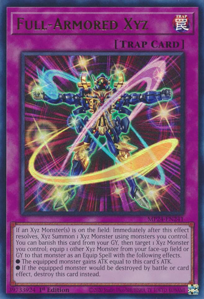 Full-Armored Xyz [MP24-EN241] Ultra Rare | Exor Games Dartmouth