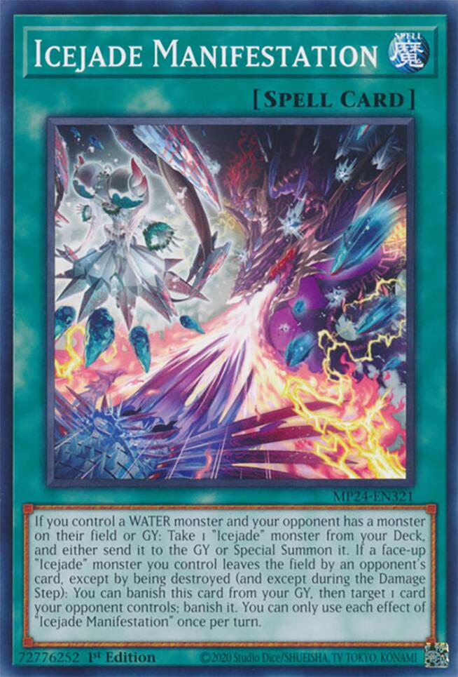Icejade Manifestation [MP24-EN321] Common | Exor Games Dartmouth