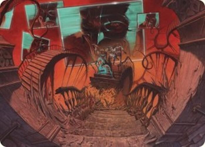 Let's Play a Game Art Card [Duskmourn: House of Horror Art Series] | Exor Games Dartmouth