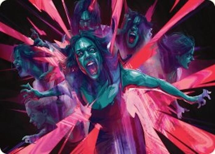 Waltz of Rage Art Card [Duskmourn: House of Horror Art Series] | Exor Games Dartmouth