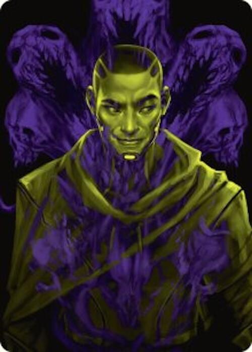 Kaito, Bane of Nightmares Art Card [Duskmourn: House of Horror Art Series] | Exor Games Dartmouth
