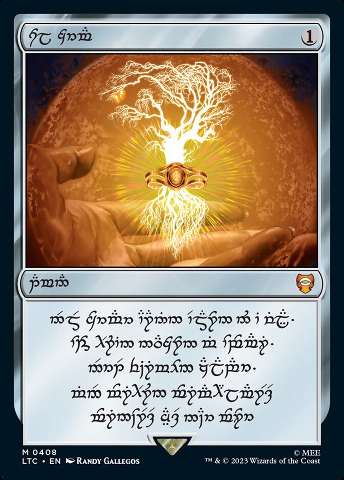 Sol Ring (408) (Elven) [The Lord of the Rings: Tales of Middle-Earth Commander] | Exor Games Dartmouth