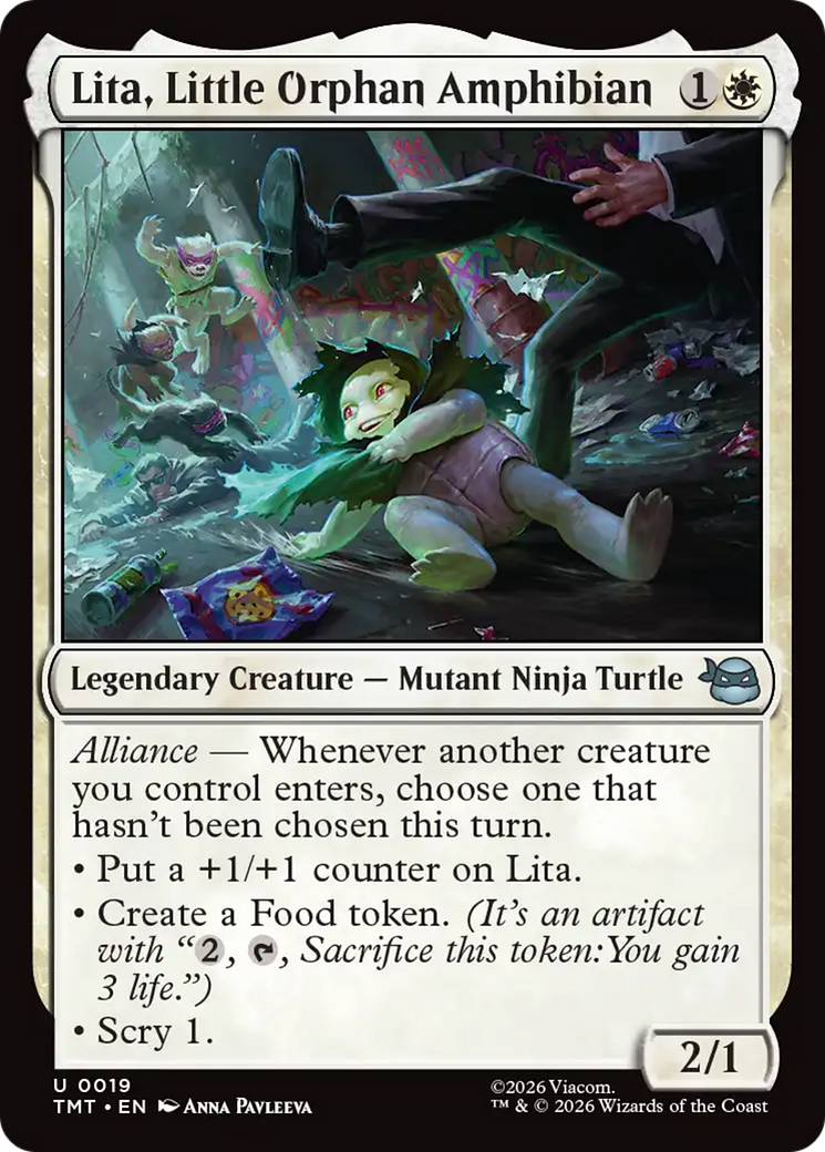Lita, Little Orphan Amphibian [Teenage Mutant Ninja Turtles] | Exor Games Dartmouth