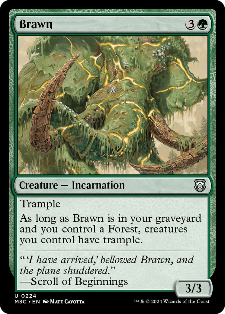 Brawn [Modern Horizons 3 Commander] | Exor Games Dartmouth