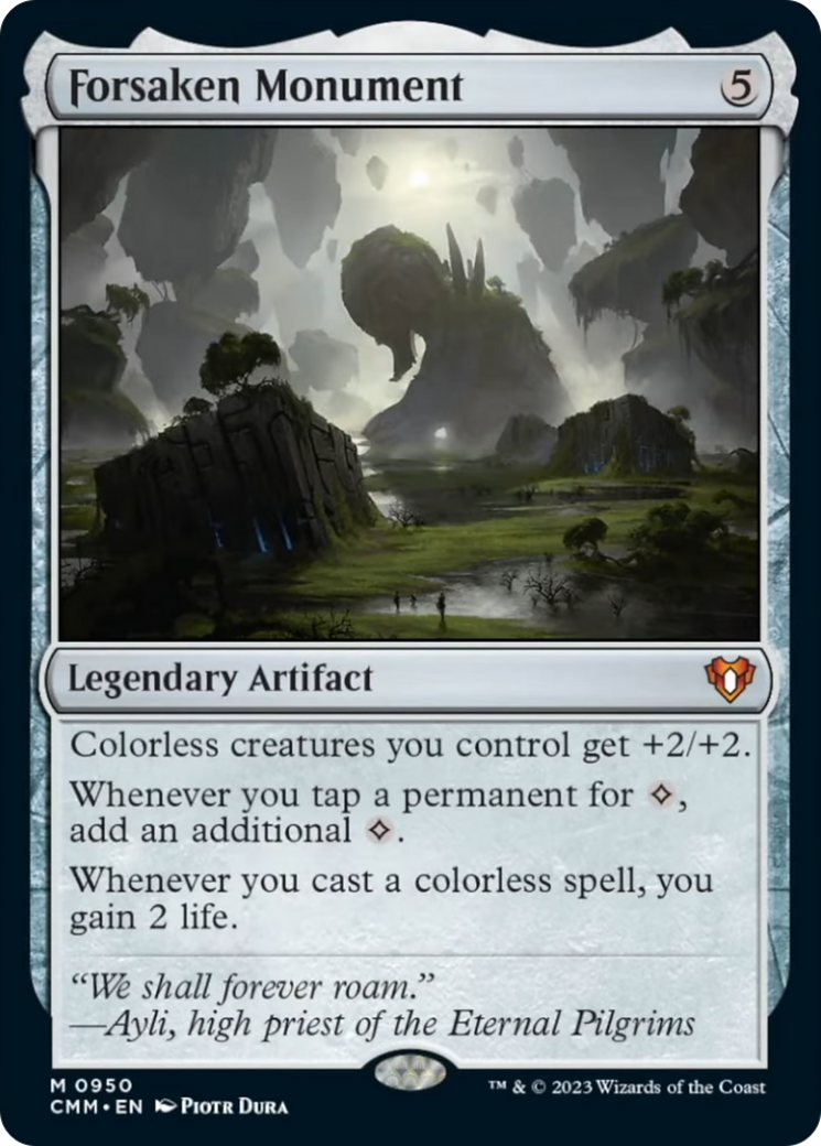 Forsaken Monument [Commander Masters] | Exor Games Dartmouth