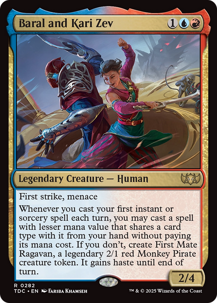 Baral and Kari Zev [Tarkir: Dragonstorm Commander] | Exor Games Dartmouth
