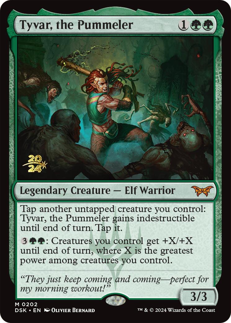 Tyvar, the Pummeler [Duskmourn: House of Horror Prerelease Promos] | Exor Games Dartmouth