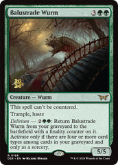 Balustrade Wurm [Duskmourn: House of Horror Prerelease Promos] | Exor Games Dartmouth