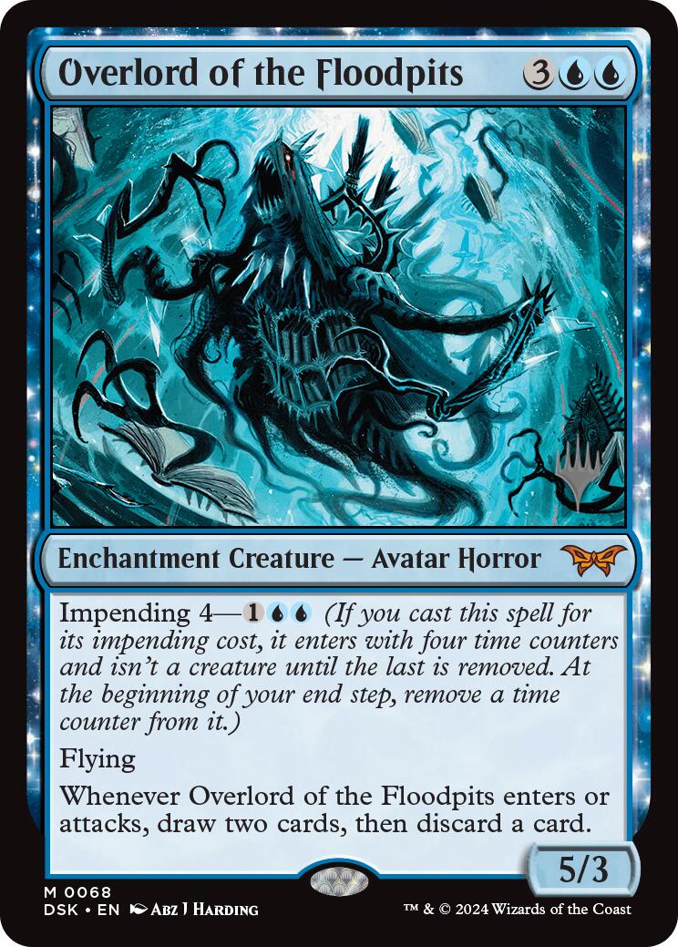 Overlord of the Floodpits [Duskmourn: House of Horror Promos] | Exor Games Dartmouth