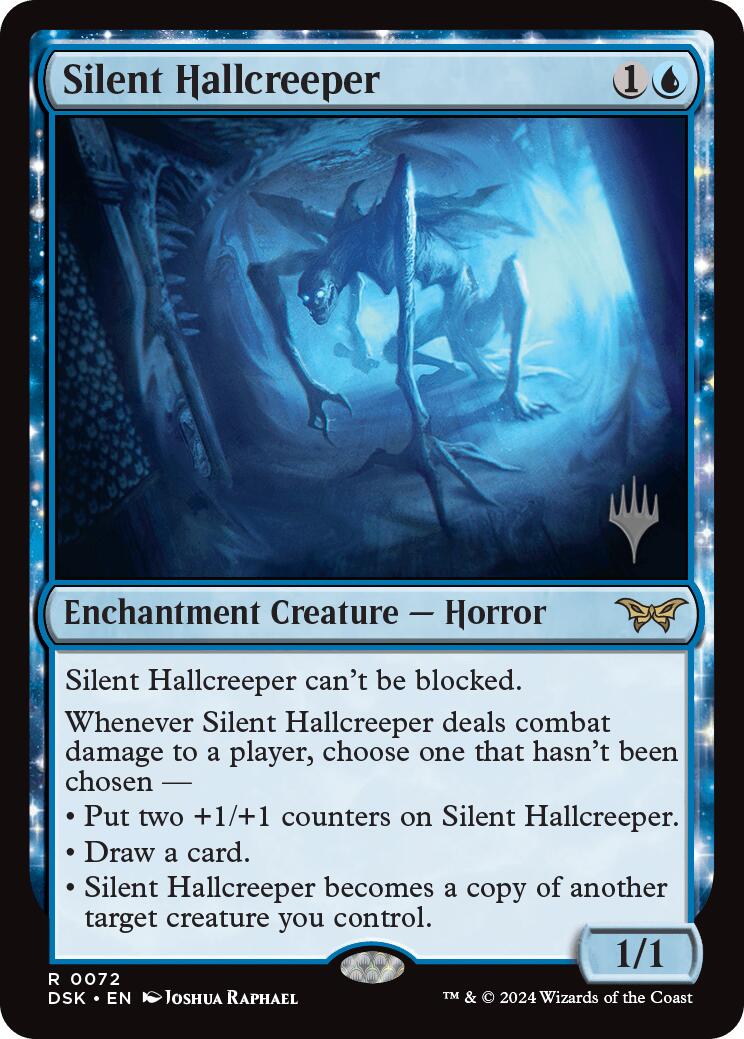 Silent Hallcreeper [Duskmourn: House of Horror Promos] | Exor Games Dartmouth