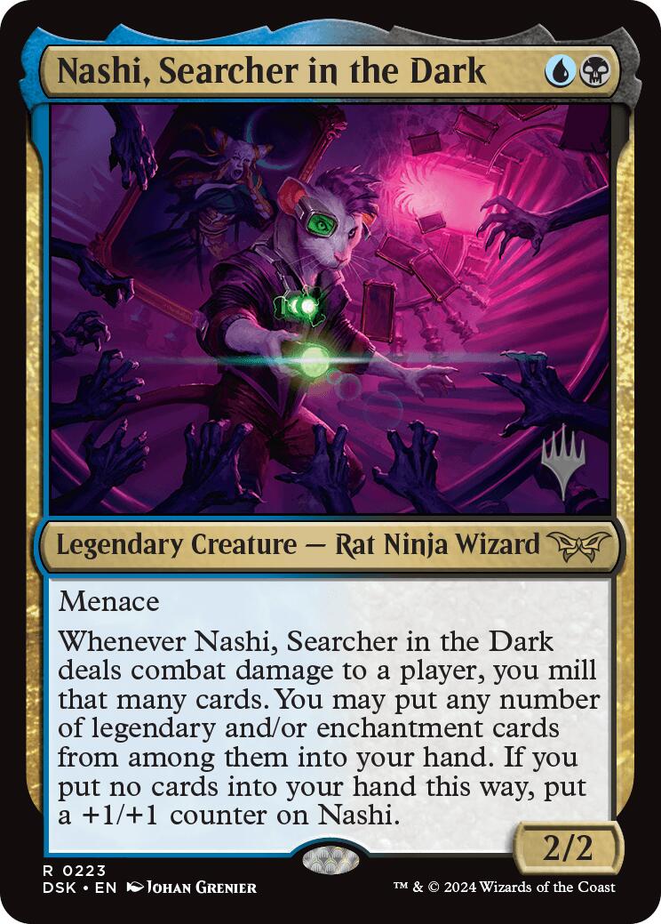 Nashi, Searcher in the Dark (Promo Pack) [Duskmourn: House of Horror Promos] | Exor Games Dartmouth