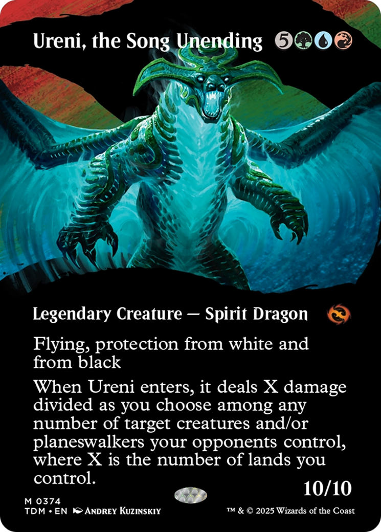 Ureni, the Song Unending (Borderless) [Tarkir: Dragonstorm] | Exor Games Dartmouth