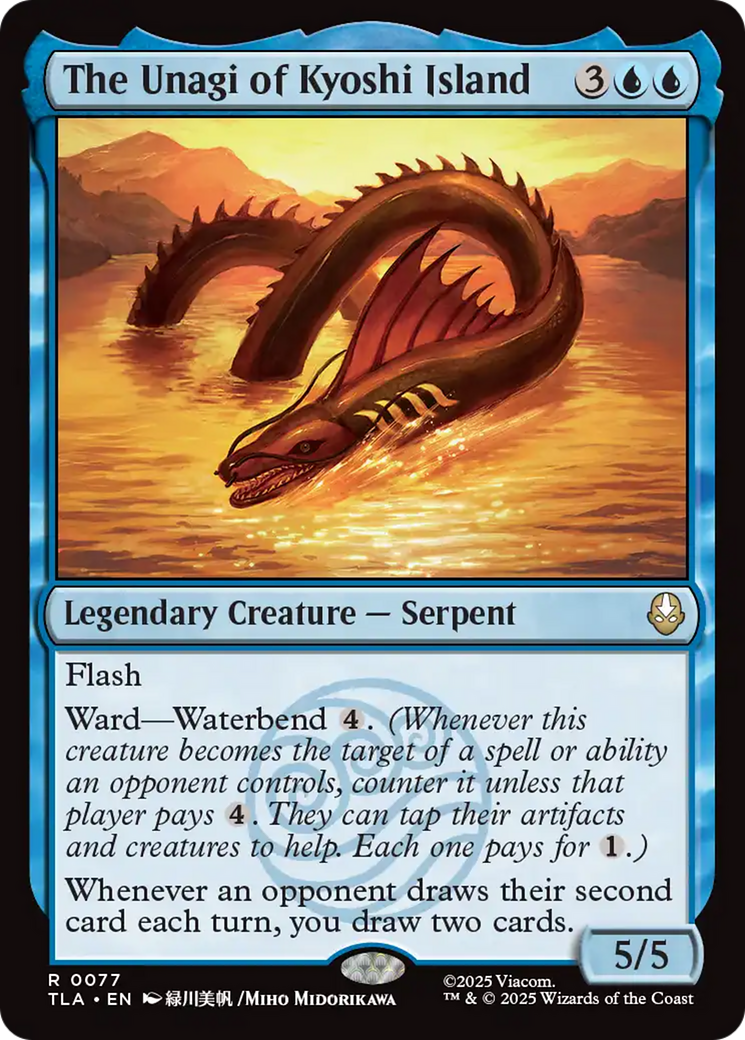 The Unagi of Kyoshi Island [Avatar: The Last Airbender] | Exor Games Dartmouth