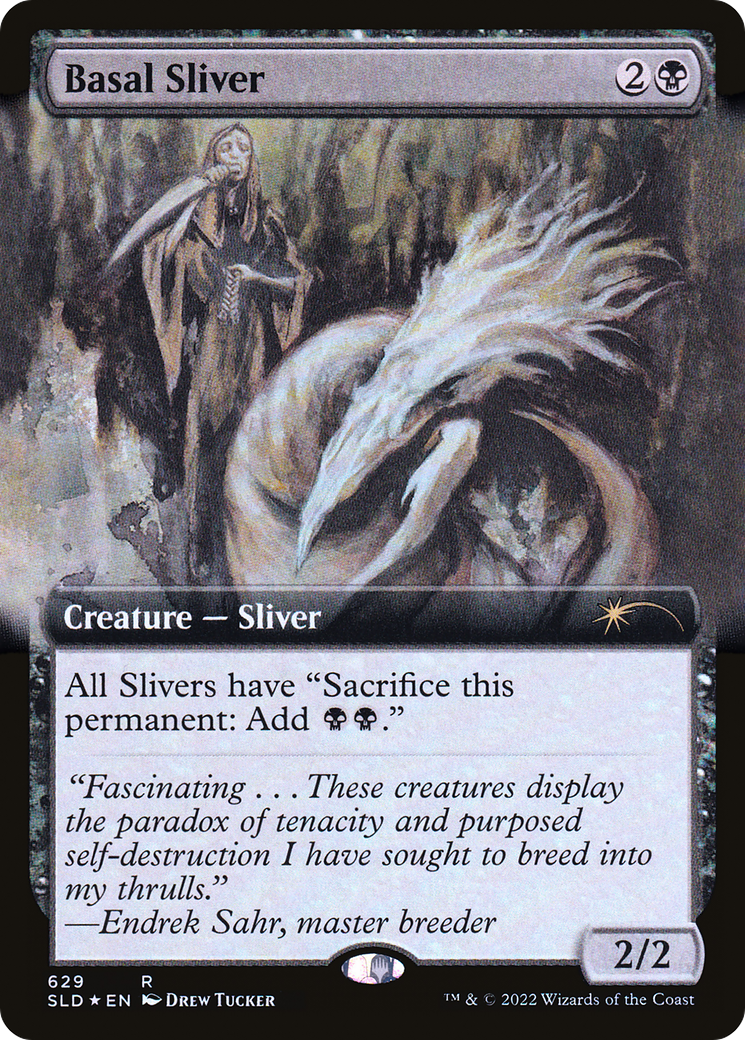 Basal Sliver (Extended Art) [Secret Lair Drop Promos] | Exor Games Dartmouth