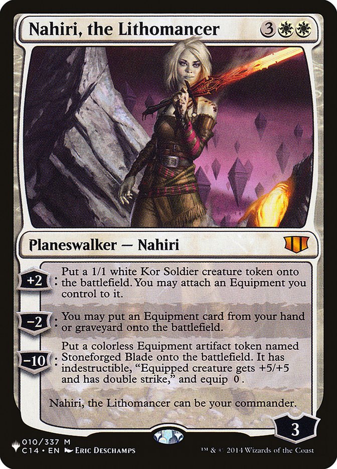 Nahiri, the Lithomancer [The List] | Exor Games Dartmouth