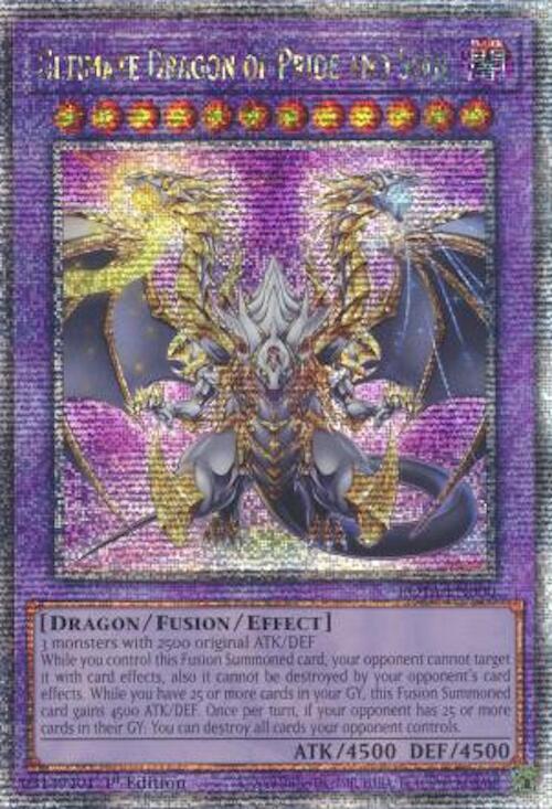 Ultimate Dragon of Pride and Soul [ROTA-EN000] Quarter Century Secret Rare | Exor Games Dartmouth