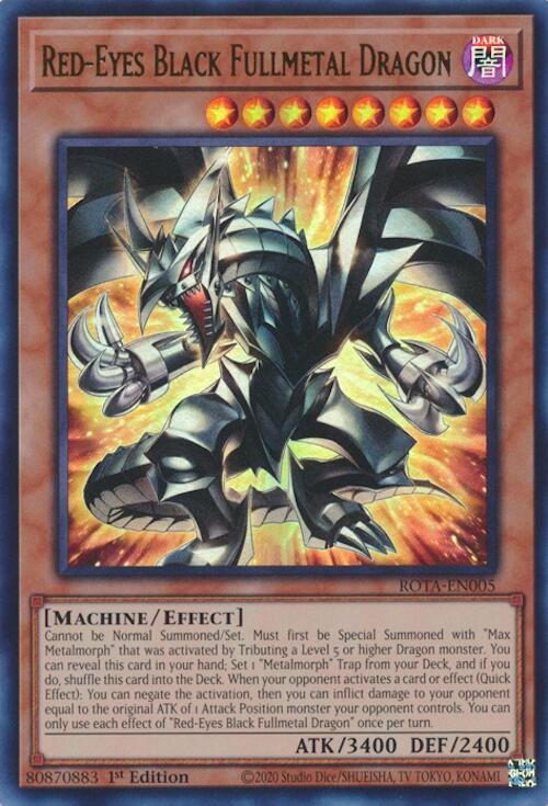 Red-Eyes Black Fullmetal Dragon [ROTA-EN005] Ultra Rare | Exor Games Dartmouth