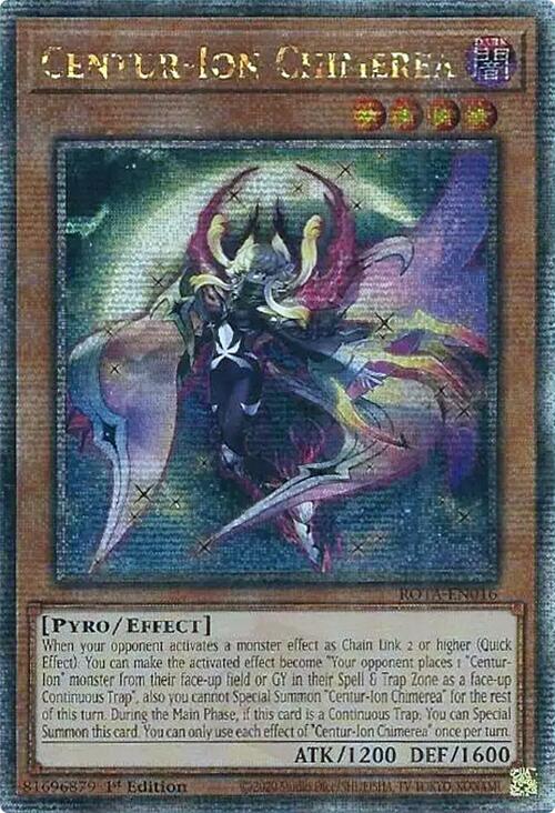 Centur-Ion Chimerea (Quarter Century Secret Rare) [ROTA-EN016] Quarter Century Secret Rare | Exor Games Dartmouth