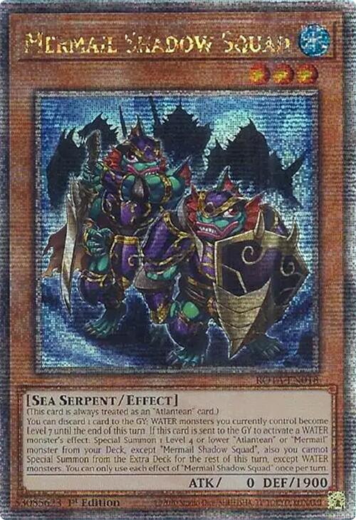 Mermail Shadow Squad (Quarter Century Secret Rare) [ROTA-EN018] Quarter Century Secret Rare | Exor Games Dartmouth