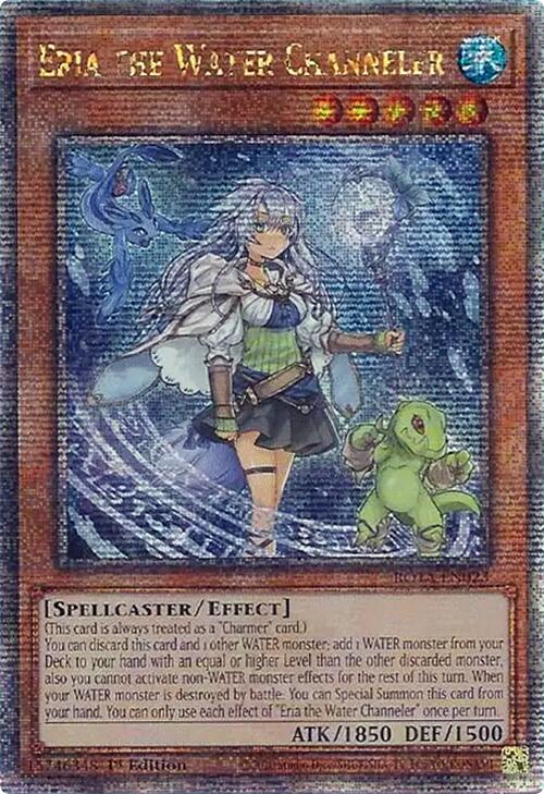 Eria the Water Channeler (Quarter Century Secret Rare) [ROTA-EN023] Quarter Century Secret Rare | Exor Games Dartmouth
