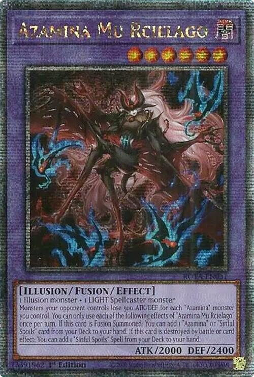 Azamina Mu Rcielago (Quarter Century Secret Rare) [ROTA-EN031] Quarter Century Secret Rare | Exor Games Dartmouth