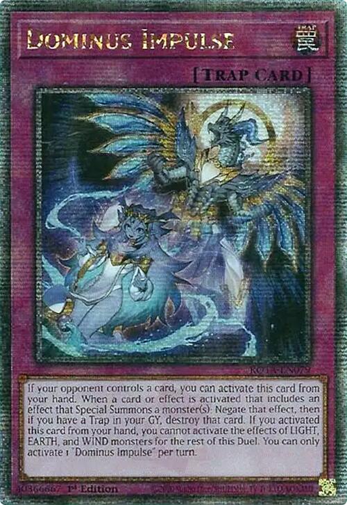 Dominus Impulse (Quarter Century Secret Rare) [ROTA-EN079] Quarter Century Secret Rare | Exor Games Dartmouth