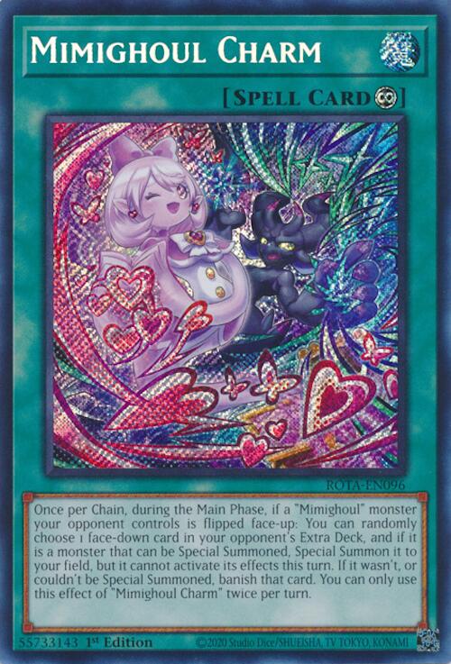 Mimighoul Charm [ROTA-EN096] Secret Rare | Exor Games Dartmouth